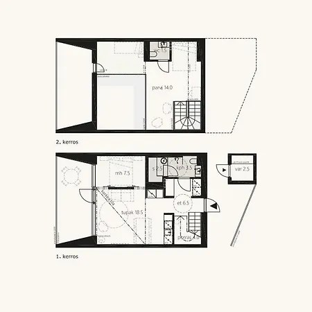 Apartment Horizon Chalet By Aavalevi Holidays, Ski-In Ski-Out, Mountain View